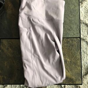 90 degree light purple leggings size medium
